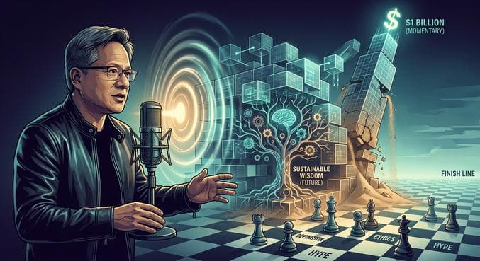 當AGI成為一場定義遊戲：黃仁勳的「此刻」與人工智慧的未來